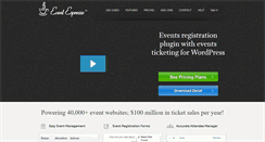 Desktop Screenshot of eventespresso.com